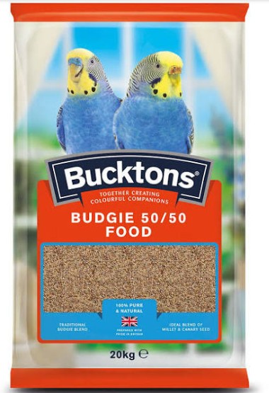 BUCKTONS 50/50 Budgie Seed