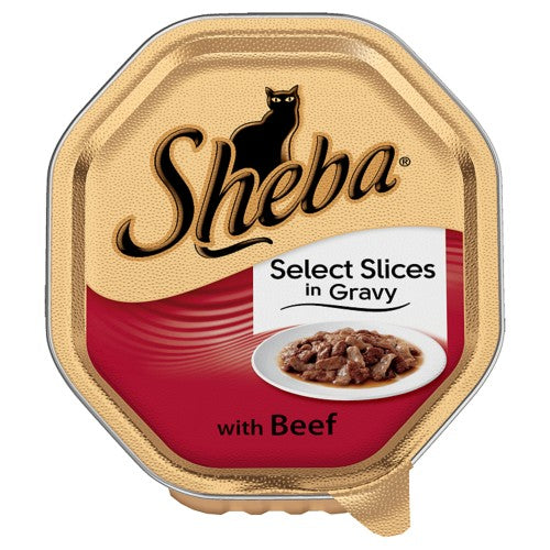 Sheba Beef SLICES IN GRAVY