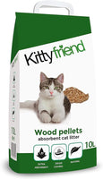 Kitty Friend Wood Based Cat Litter 10 litre