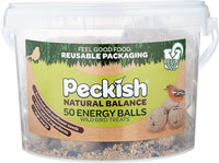 PECKISH NATURAL BALANCE ENERGY FAT BALLS Tub