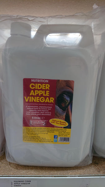 EQUIMINS CIDER APPLE VINEGAR 5 Litre  238366