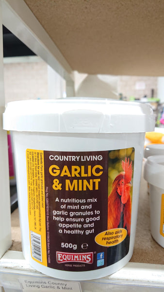 Equimins Country Living Garlic & Mint 500g