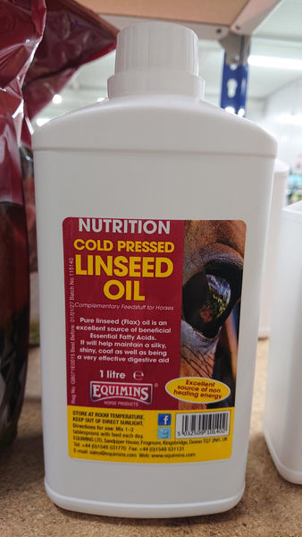 EQUIMINS LINSEED OIL 1L 238069