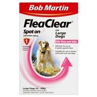 Bob Martin Flea Clear LARGE DOG 3 Treat