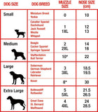 Mikki Nylon Fabric Muzzle - Size 2