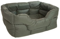 HEAVY DUTY WATERPROOF BED LARGE GREEN