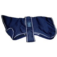 BREATHABLE DOG COAT WHIPPET 16"BLUE