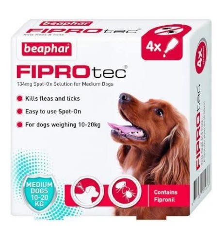 BEAPHAR FIPROTEC MEDIUM DOG