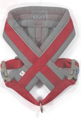 Ancol Padded Harness Red Med VIVA