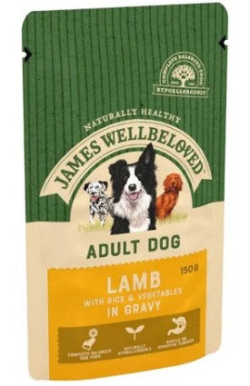 James Wellbeloved POUCH ADULT LAMB 216494