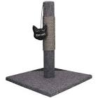 Rosewood Catwalk Scratcher Charcoal Felt Cat Post