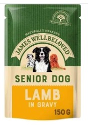 James Wellbeloved POUCH SENIOR LAMB