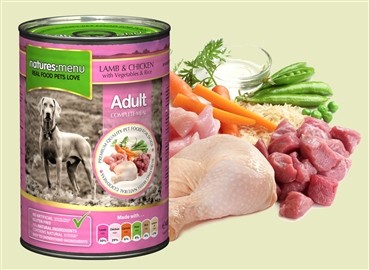 Natures Menu Lamb & Chicken Can