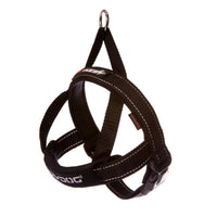 EZYDOG HARNESS BLACK QUICK FIT LARGE