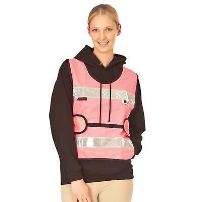 HY VIZ ADJUSTABLE TABARD PINK