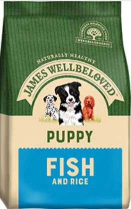 James Wellbeloved Puppy Ocean Fish