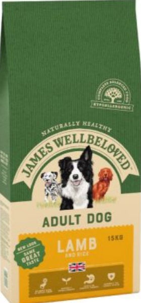 James Wellbeloved Lamb & Rice Adult 36634