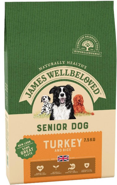 James Wellbeloved Turkey & Rice Senior 62077
