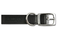 Ancol Black Leather Collar 20" 100510