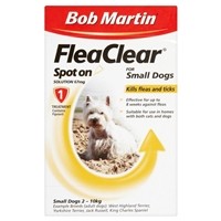 Bob Martin Flea Clear SMALL DOG 1 Treat