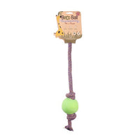 BECO BALL ON ROPE SMALL GREEN