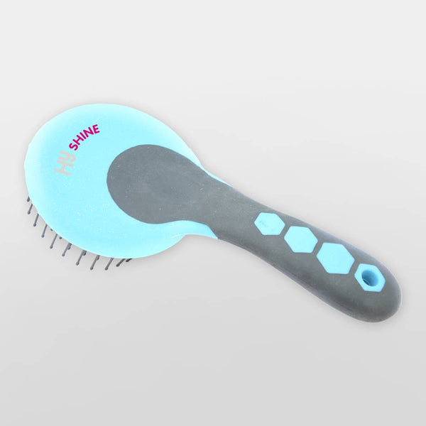 HYSHINE MANE/TAIL BRUSH GLITTER NAVY/BLE