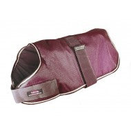 BREATHABLE DOG COAT 20" MAROON