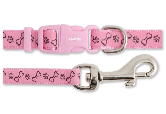 Ancol SMALL BITE PUPPY SET PINK PAW/BONE