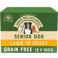 James Wellbeloved Pouch Senior Lamb Gf