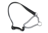 Ancol Half Choke Collar Black 10"-14"