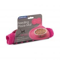 ANCOL FEEDING MAT PINK FOR CATS