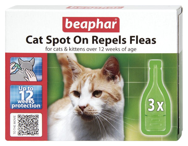 BEAPHAR Flea Drops Cat 12wk