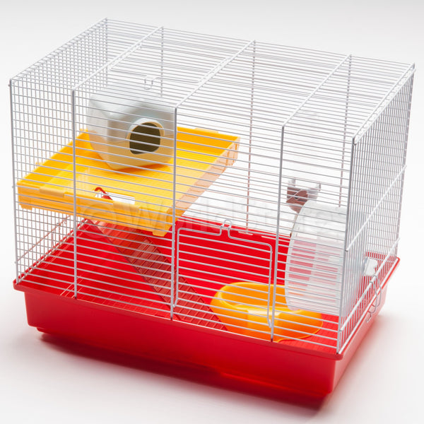 Yellow 2024 hamster cage