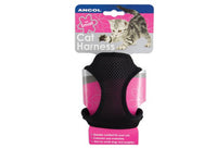 ANCOL CAT HARNESS MED SOFT BLACK