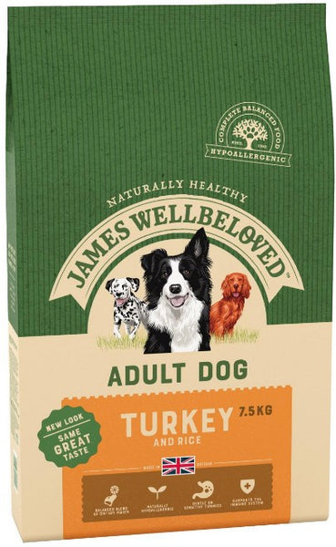 James Wellbeloved Turkey & Rice Adult 60318