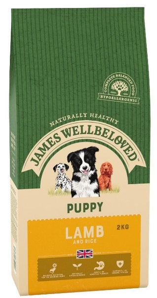 James Wellbeloved Puppy lamb & rice